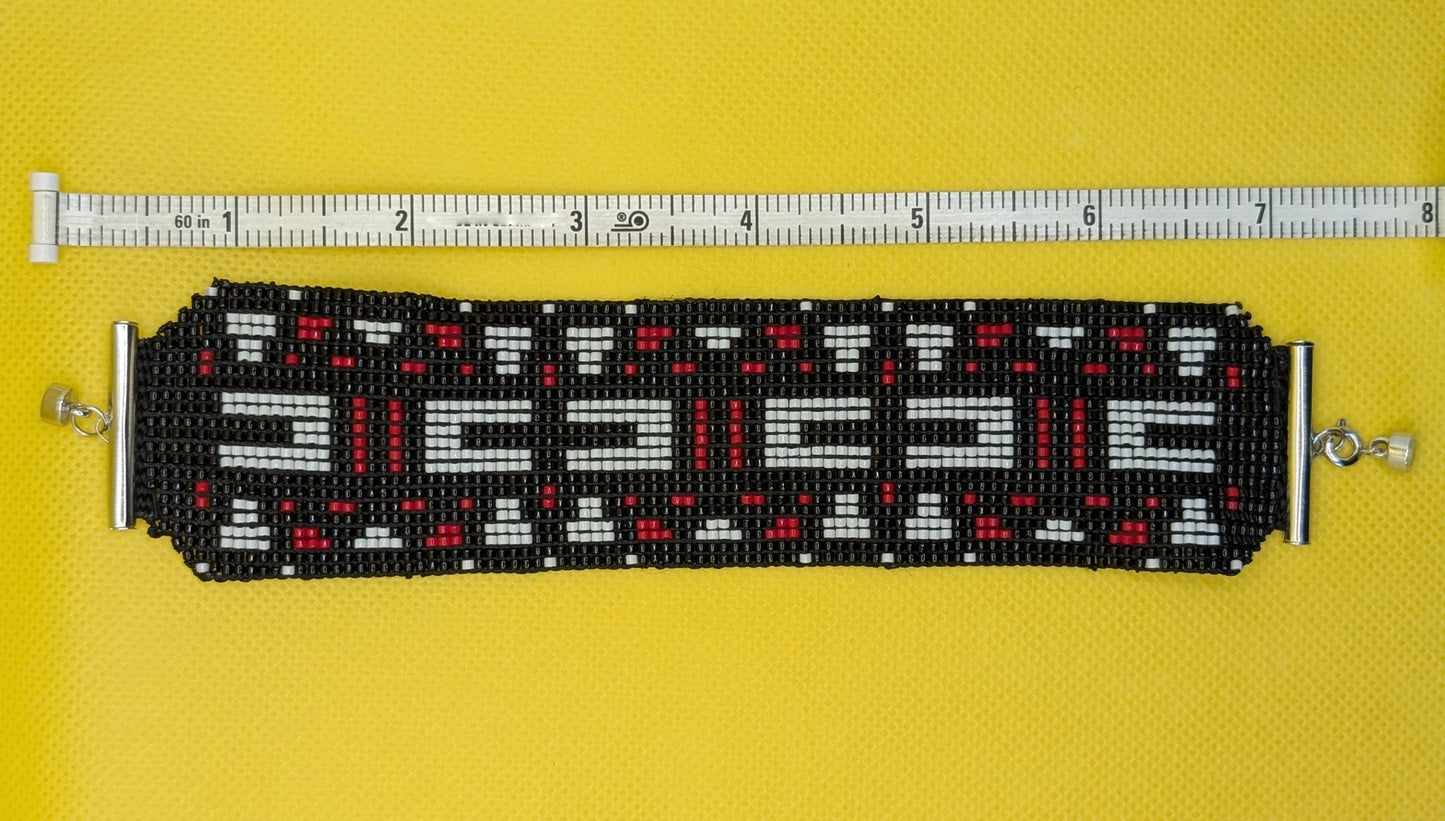 Classy as Fuck Handmade Bead Bracelet