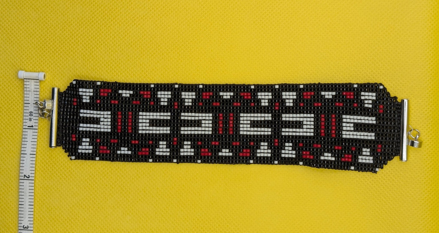 Classy as Fuck Handmade Bead Bracelet