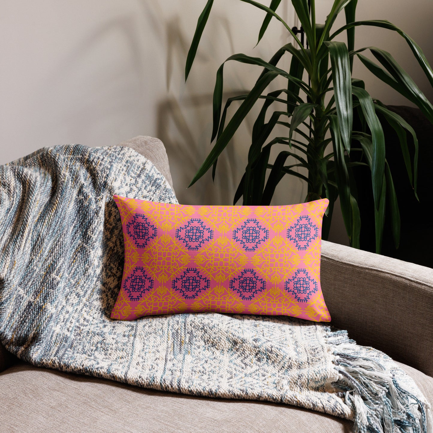 Ukraine Print Premium Pillow