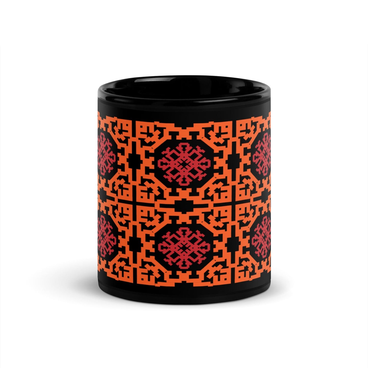 Bunch of Fucks Black Glossy Mug