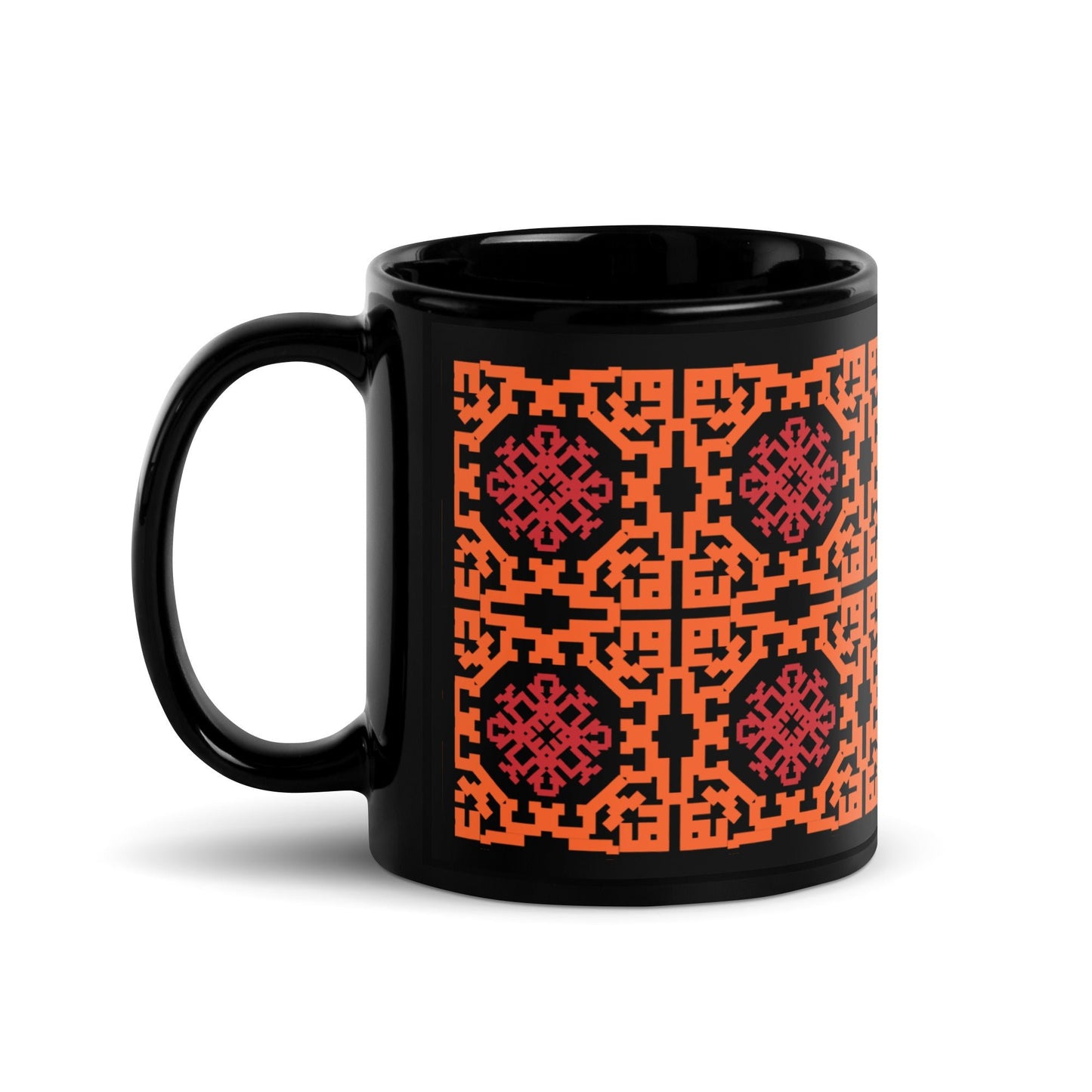 Bunch of Fucks Black Glossy Mug
