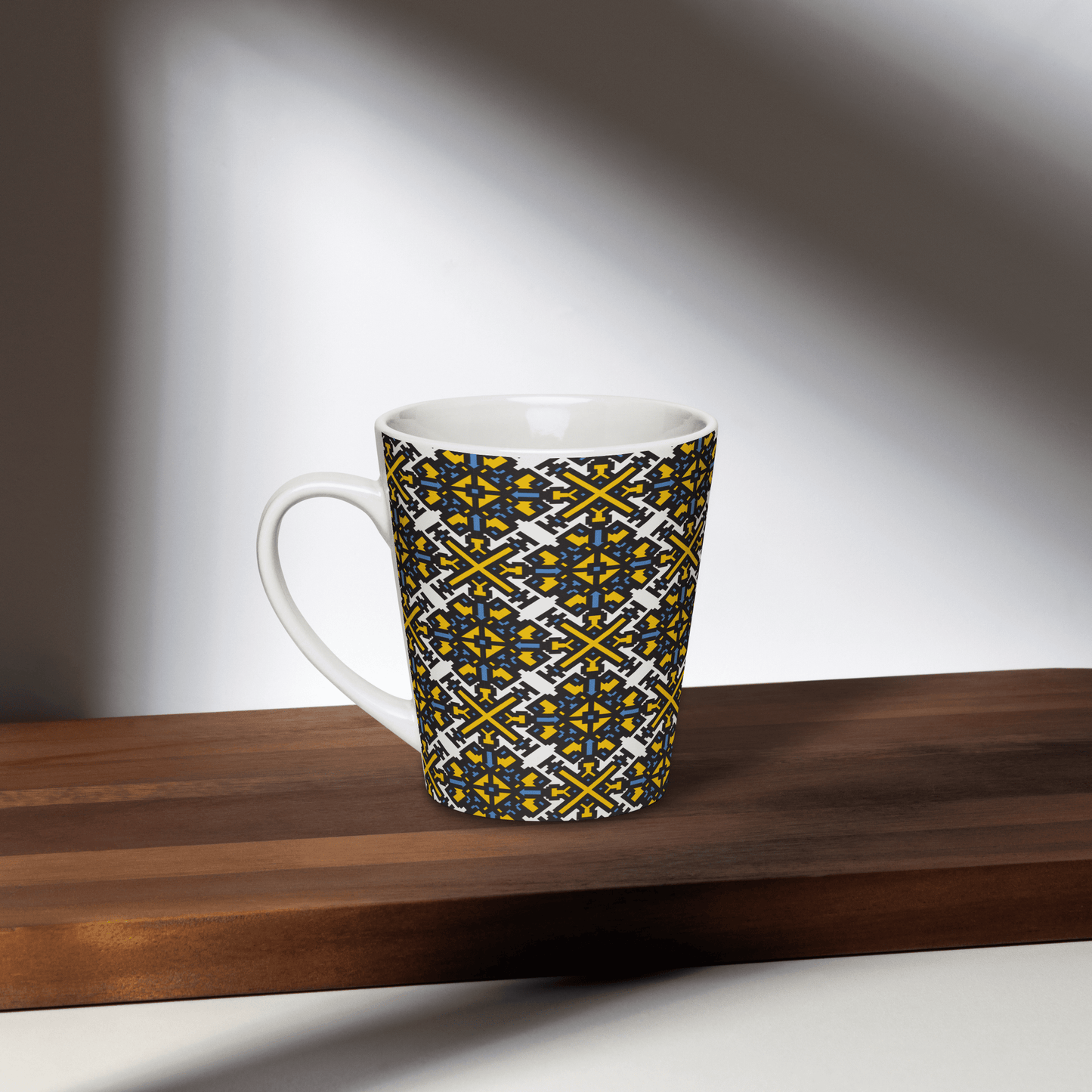 Fuck Trump Pattern Latte mug