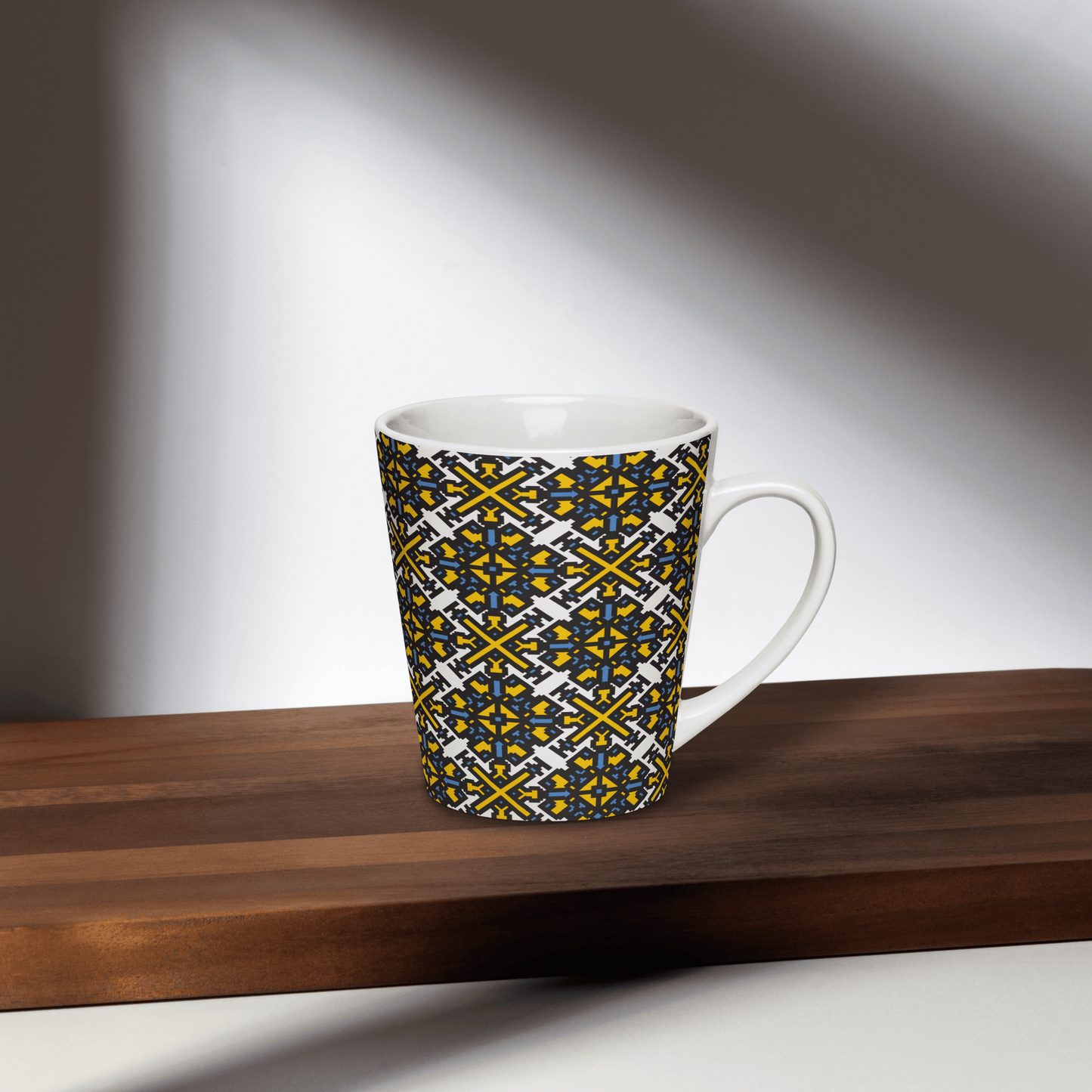 Fuck Trump Pattern Latte mug