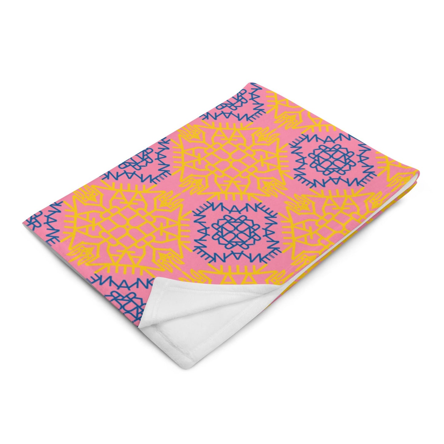 Ukraine Print Throw Blanket