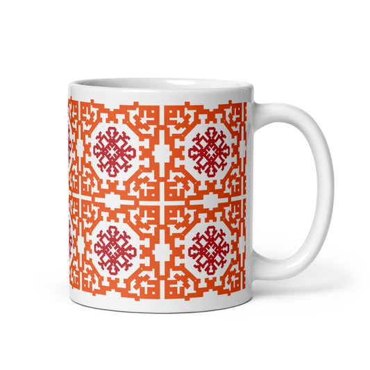 Bunch of Fucks White glossy mug