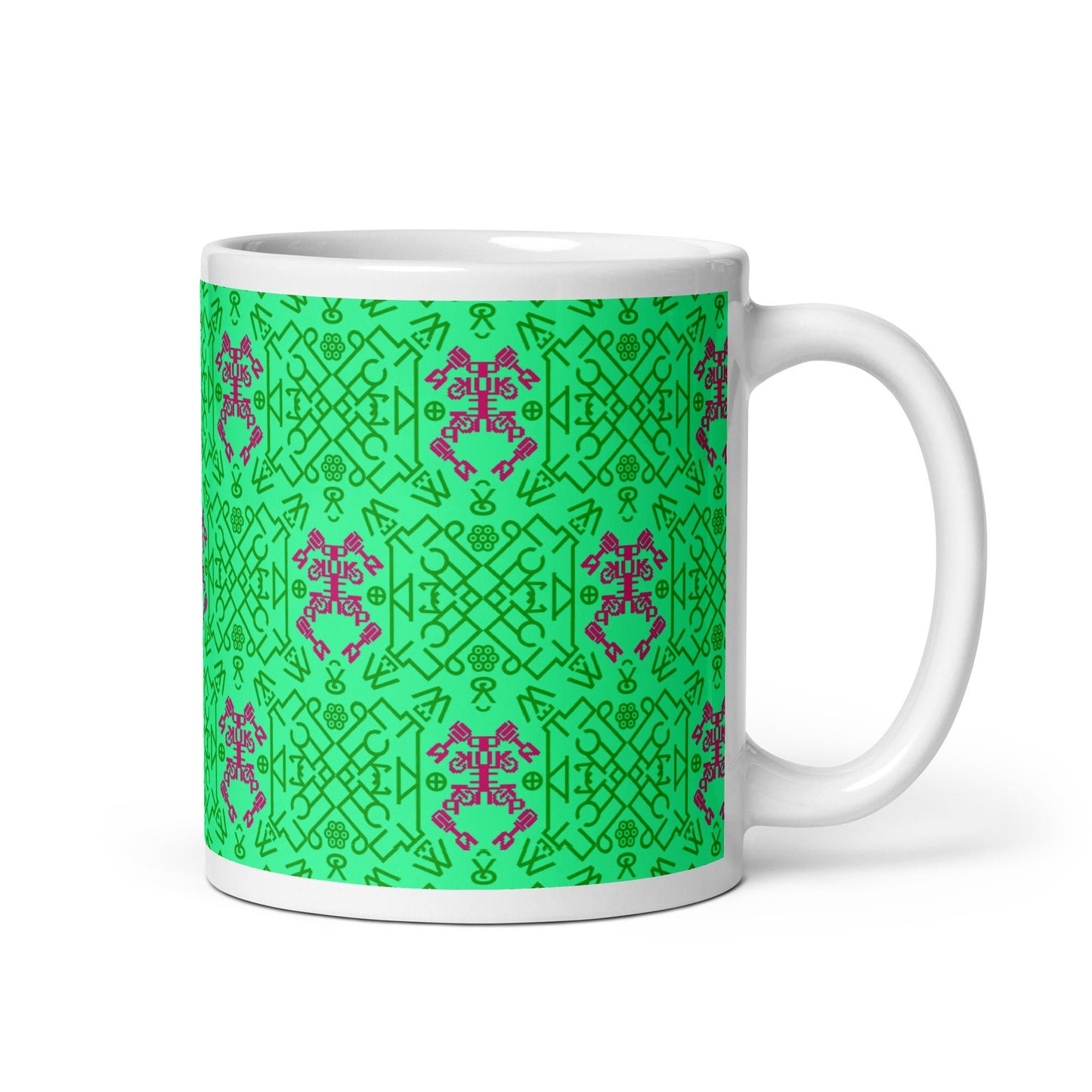 Fuck Putin White glossy mug