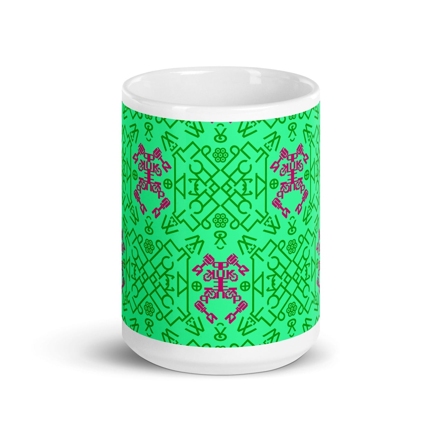 Fuck Putin White glossy mug