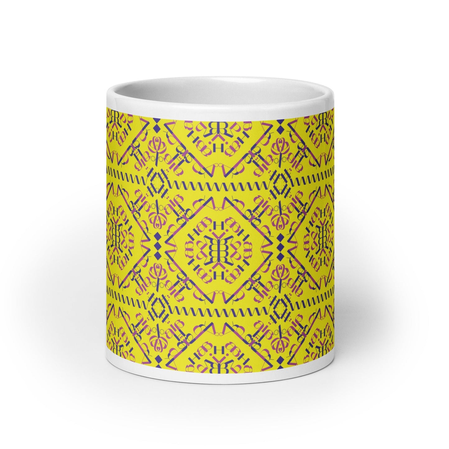 Vil'na Ukrayina - Free Ukraine White glossy mug