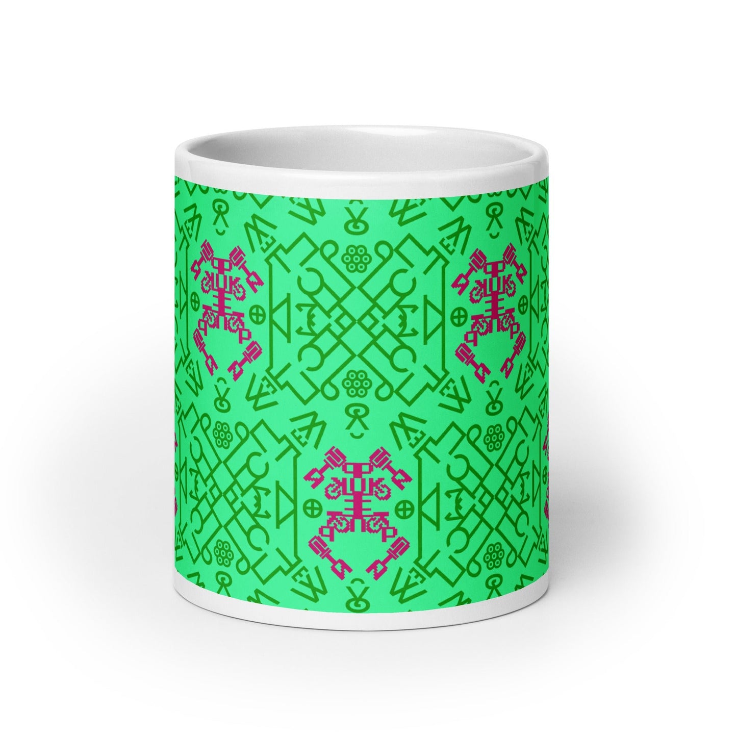 Fuck Putin White glossy mug