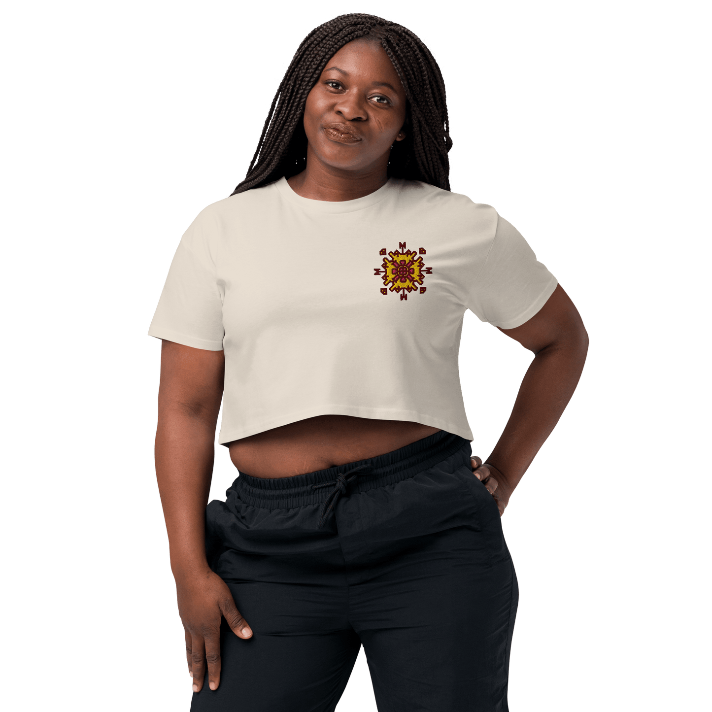 Fuck Trump Women’s crop top