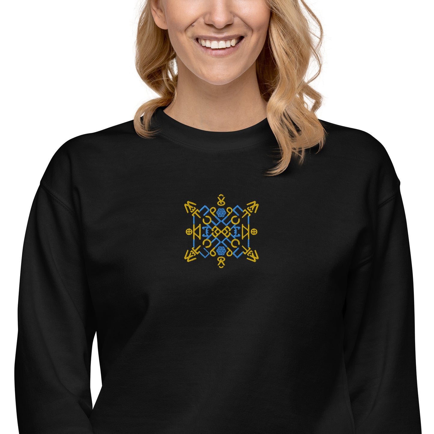 Fuck Putin Embroidered Unisex Premium Sweatshirt