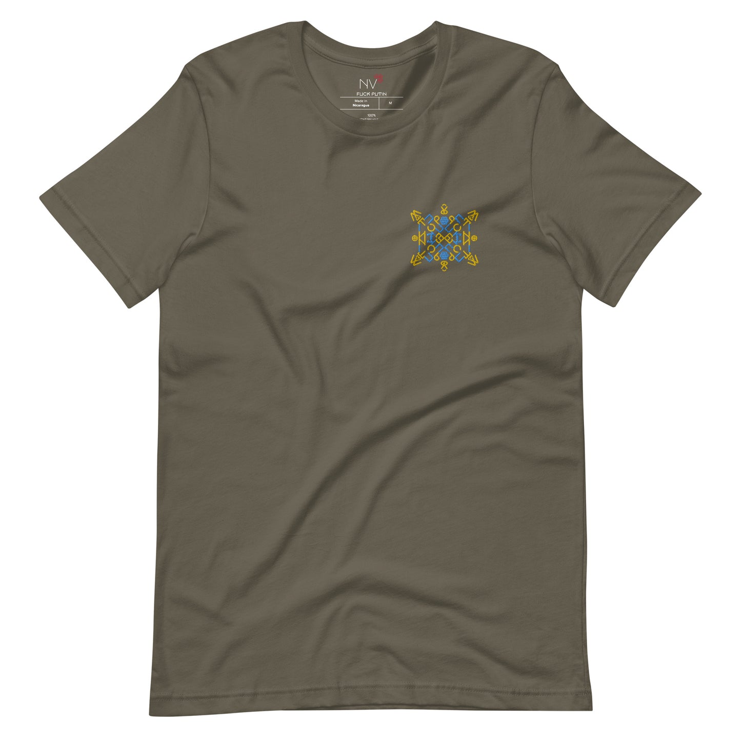 Fuck Putin Embroidered Unisex T-Shirt
