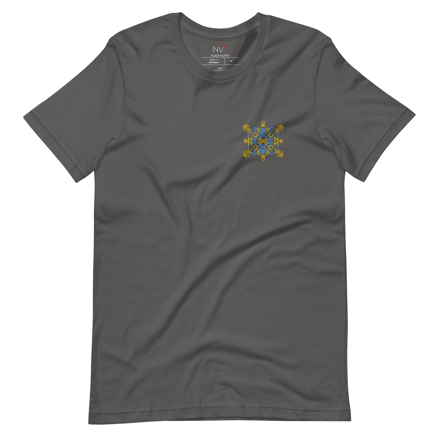 Fuck Putin Embroidered Unisex T-Shirt