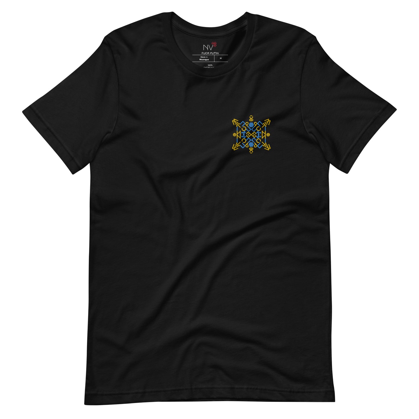 Fuck Putin Embroidered Unisex T-Shirt