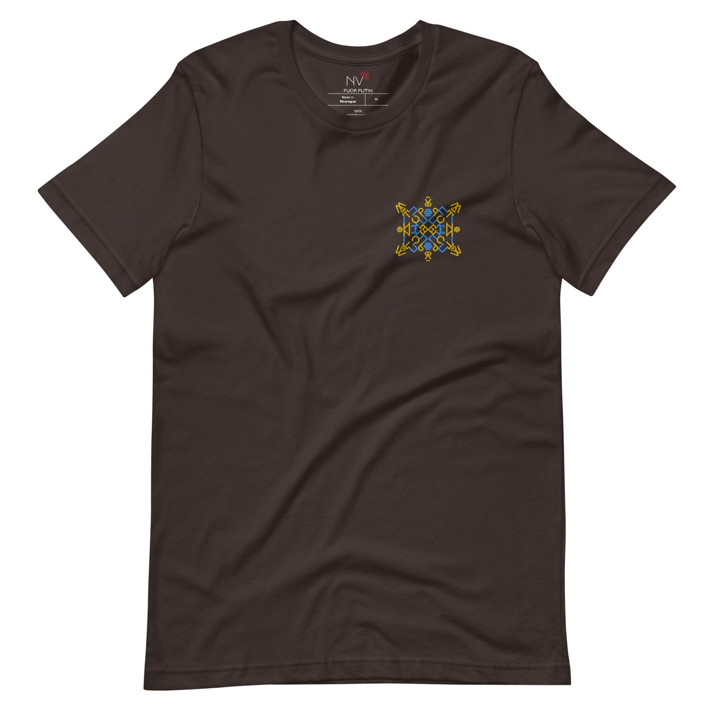 Fuck Putin Embroidered Unisex T-Shirt