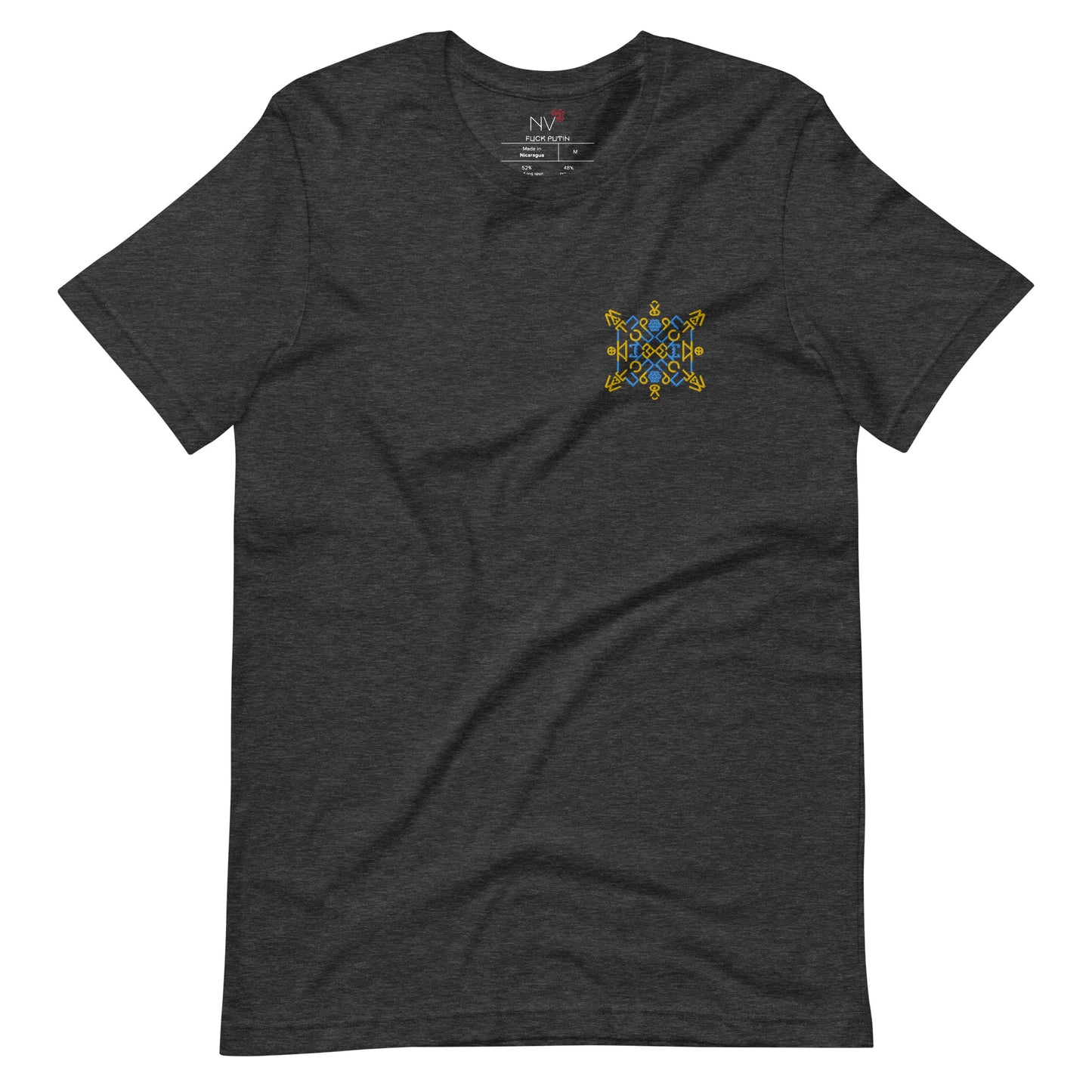 Fuck Putin Embroidered Unisex T-Shirt