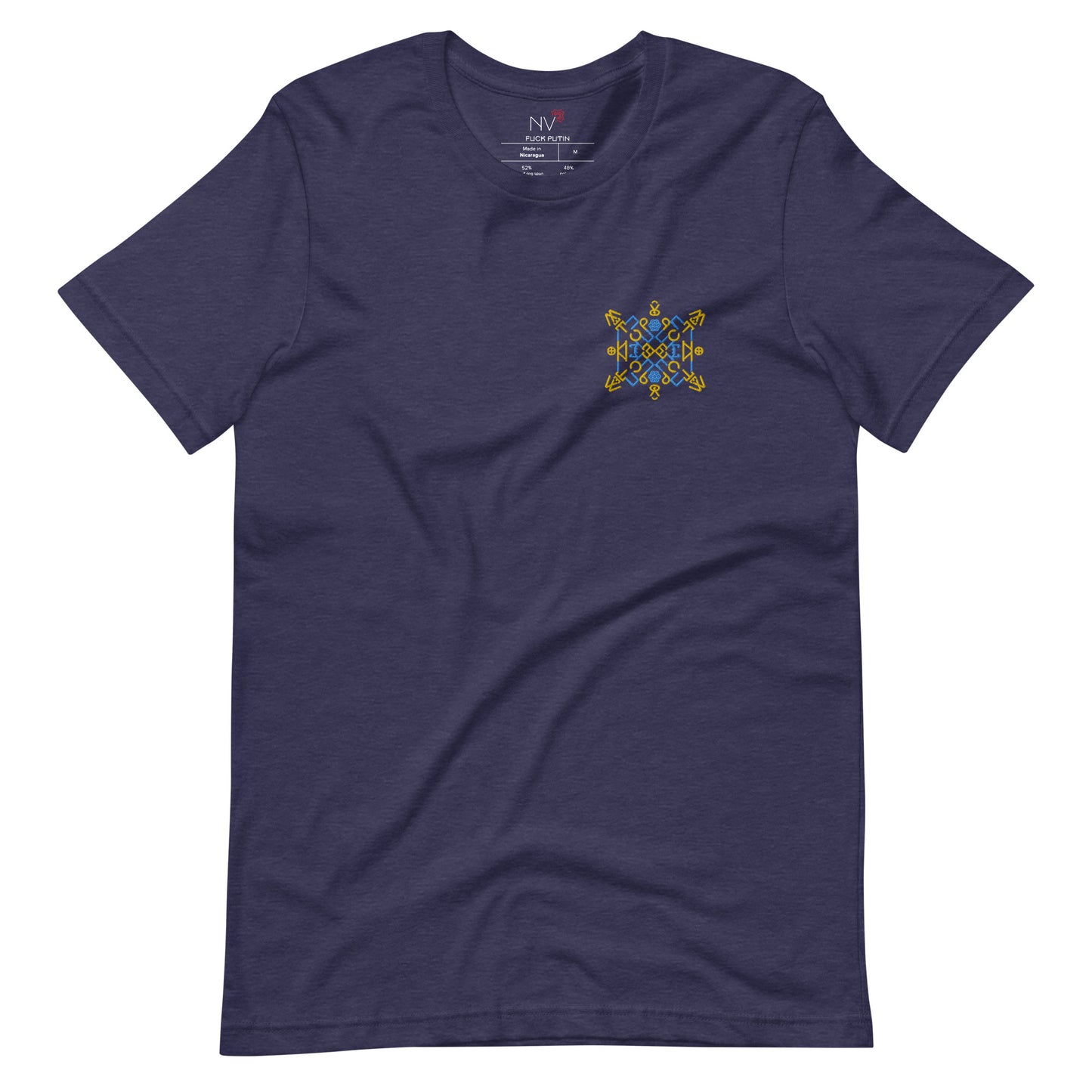Fuck Putin Embroidered Unisex T-Shirt