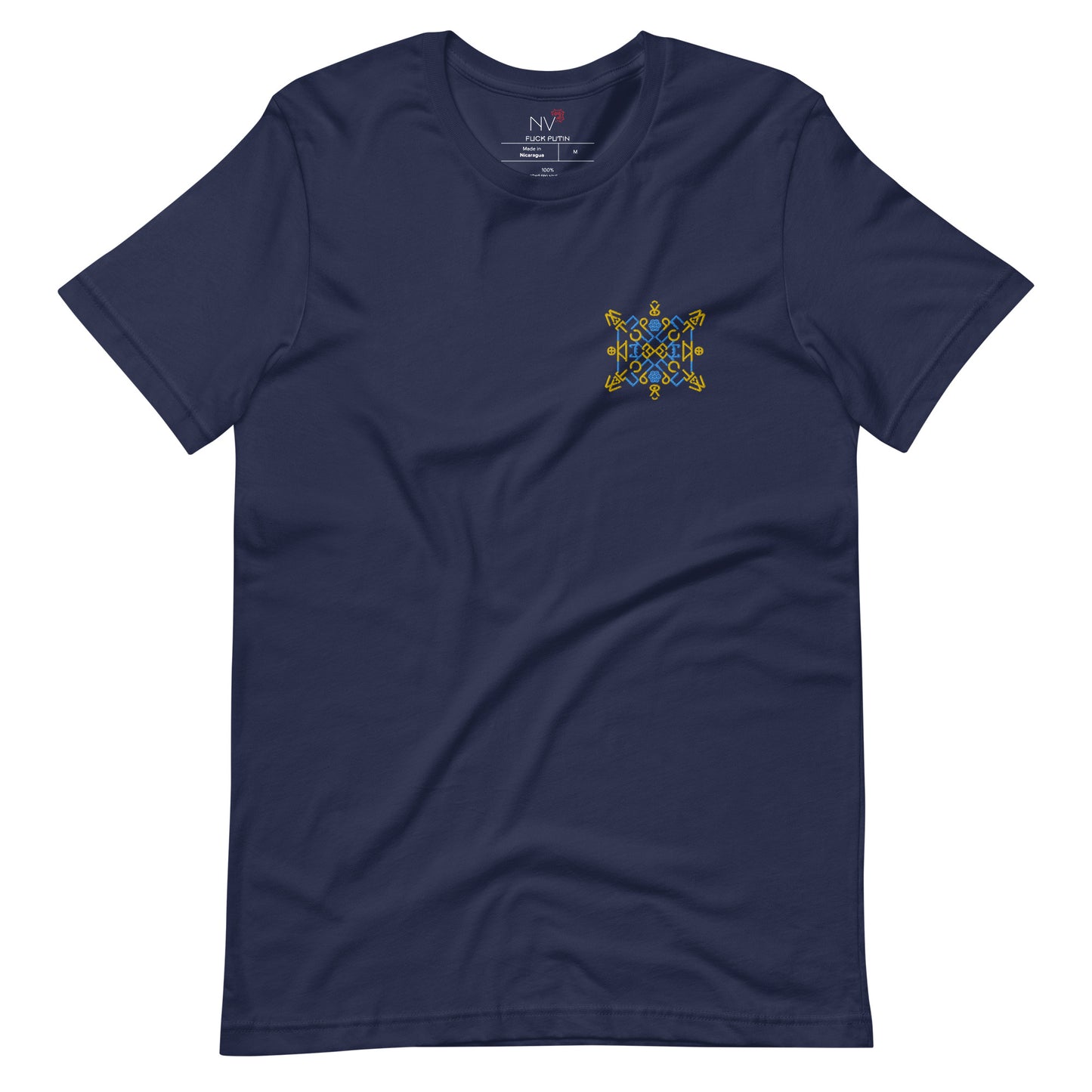 Fuck Putin Embroidered Unisex T-Shirt