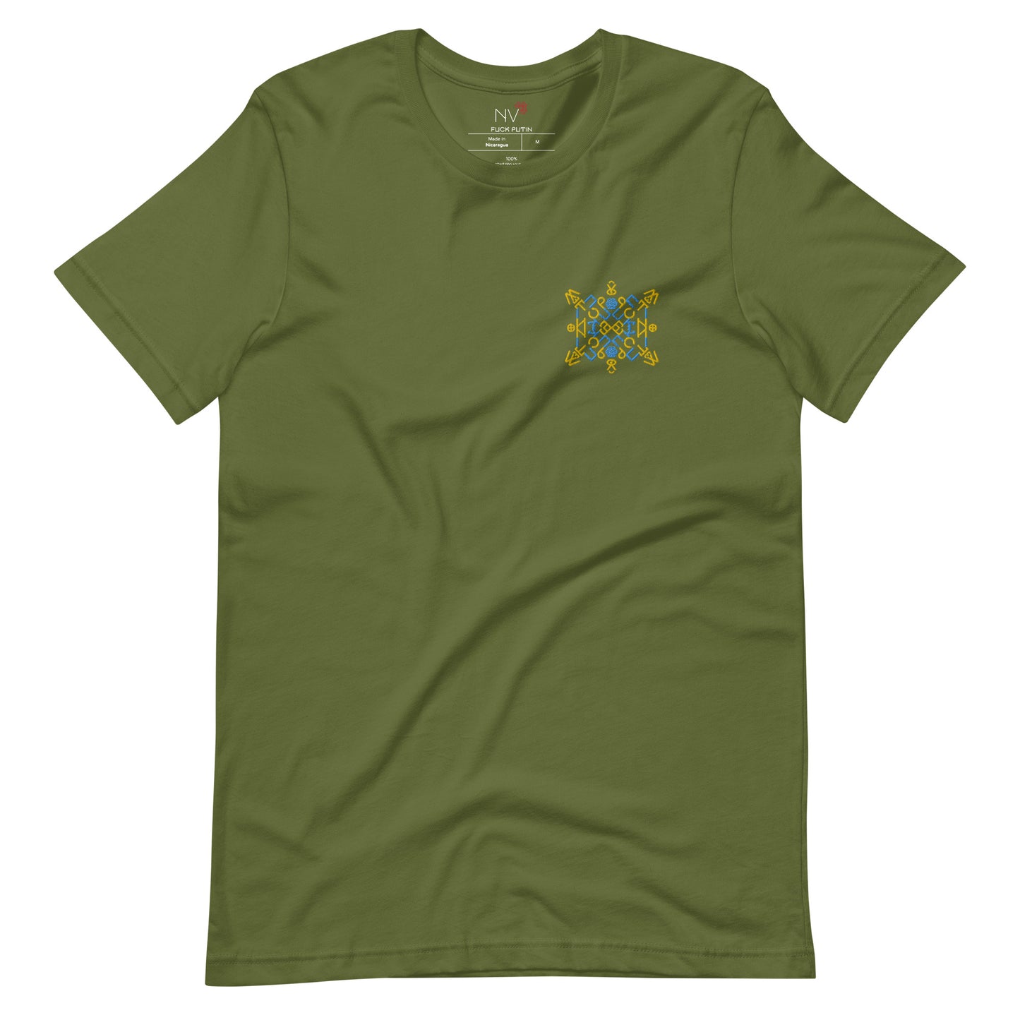 Fuck Putin Embroidered Unisex T-Shirt
