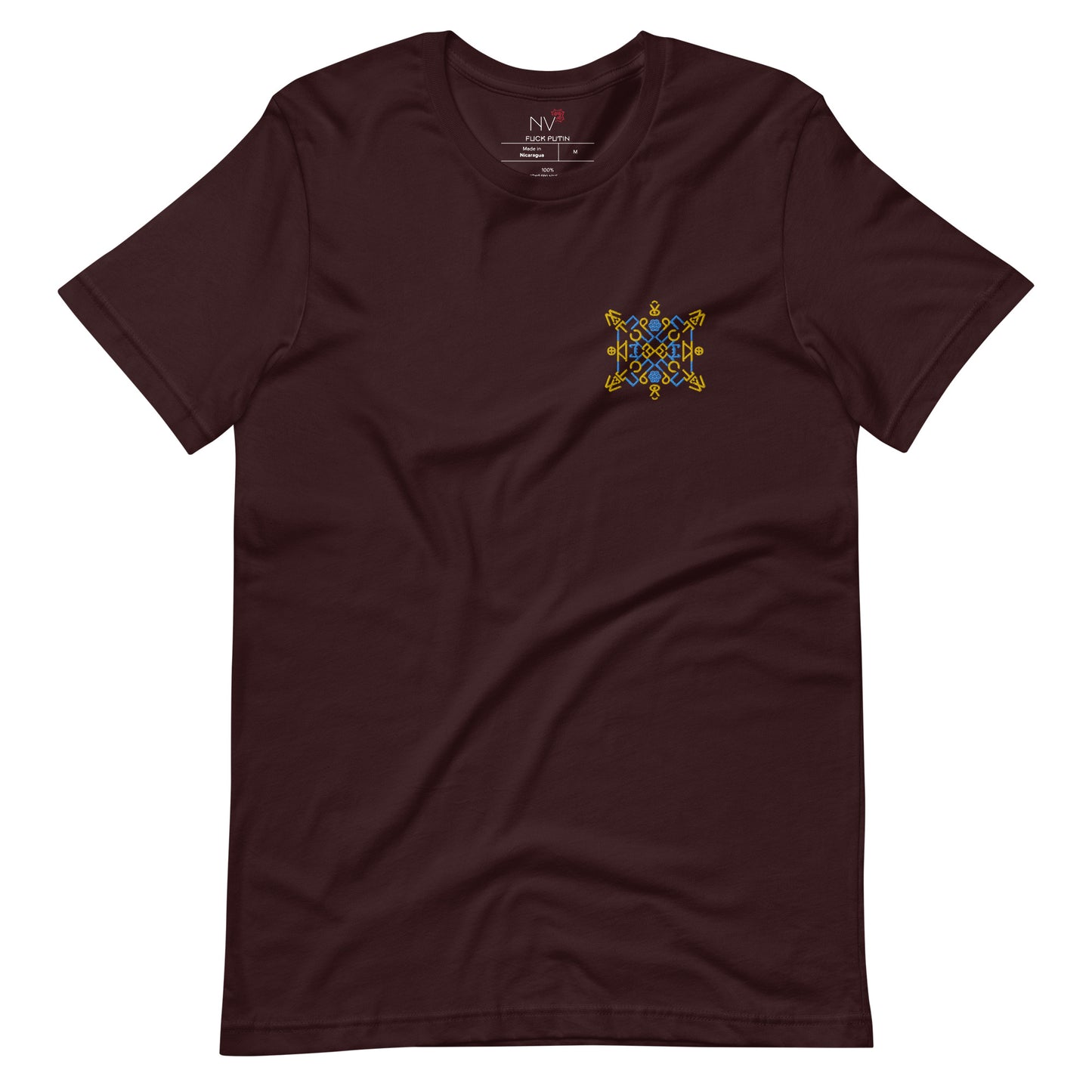Fuck Putin Embroidered Unisex T-Shirt