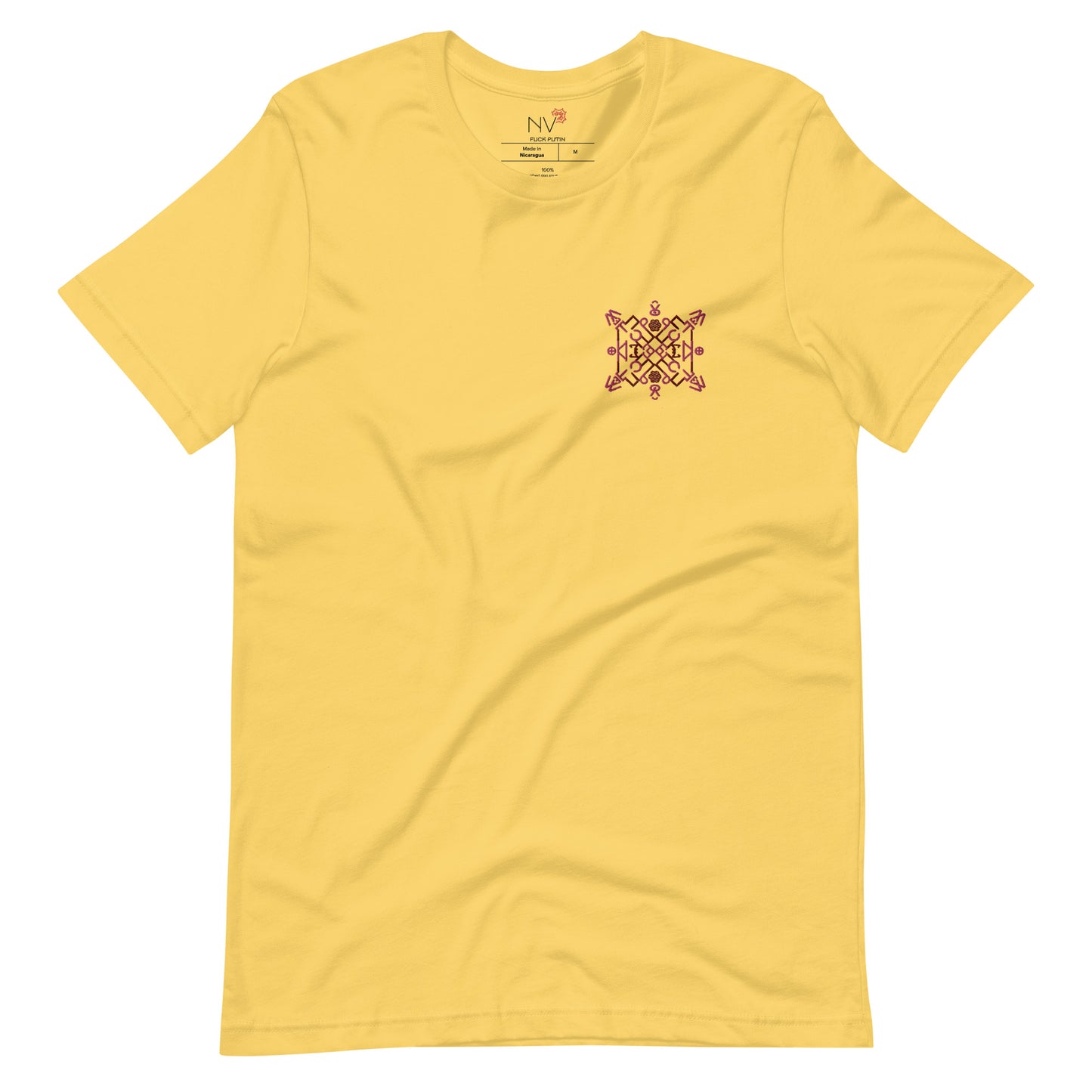Fuck Putin Embroidered Unisex T-Shirt