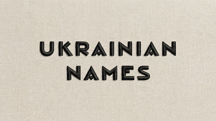 Ukrainian Names
