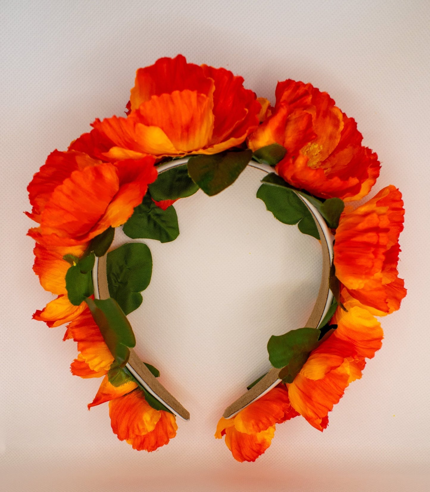 Poppy Flower Crown Ukrainian Vinok