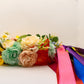 Traditional Flower Crown with Ribbons Ukrainian Vinok