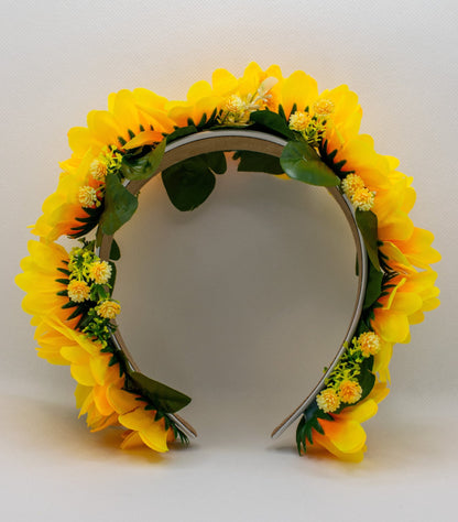 Sunflower Flower Crown Ukrainian Vinok