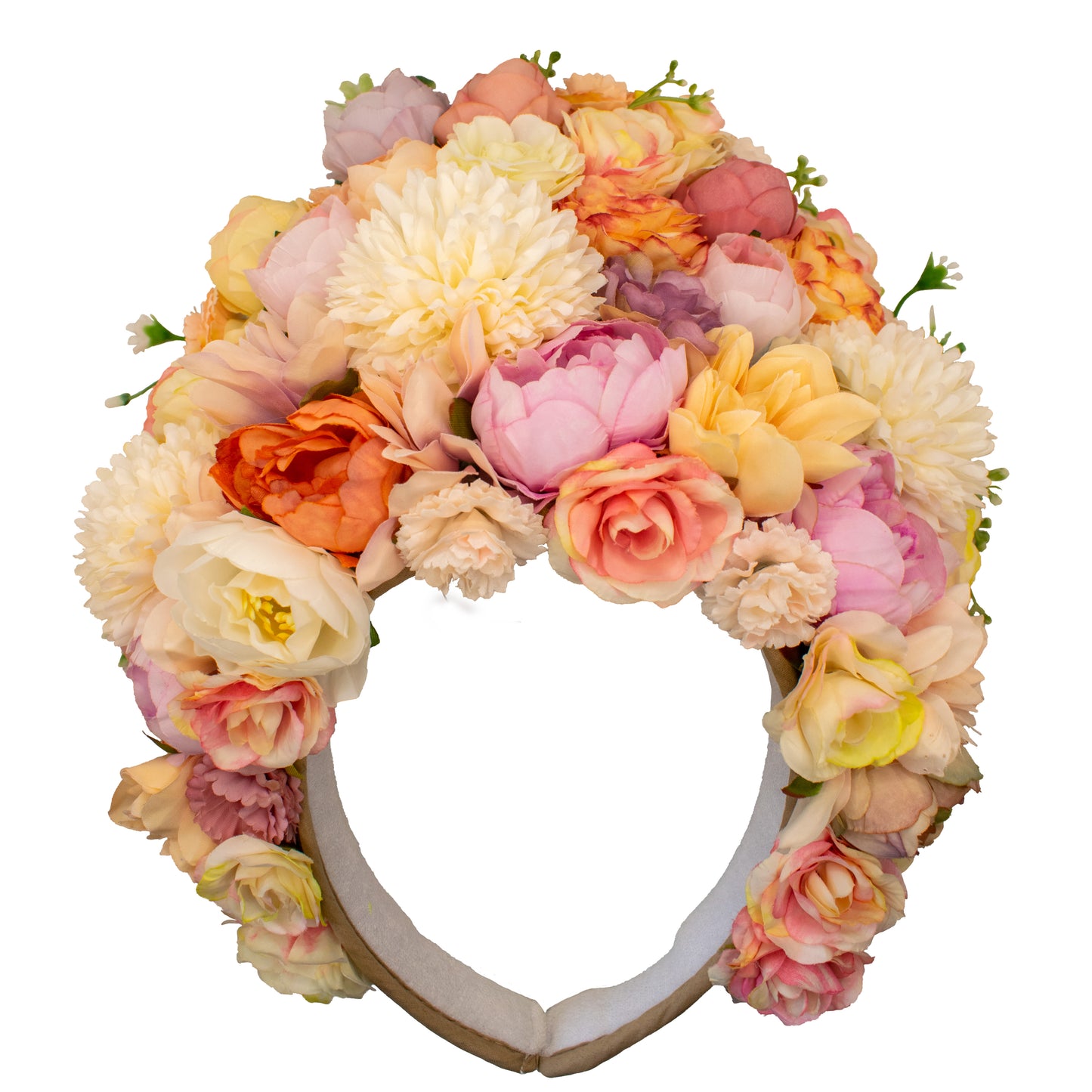 Large Delicate Flower Crown Ukrainian Vinok