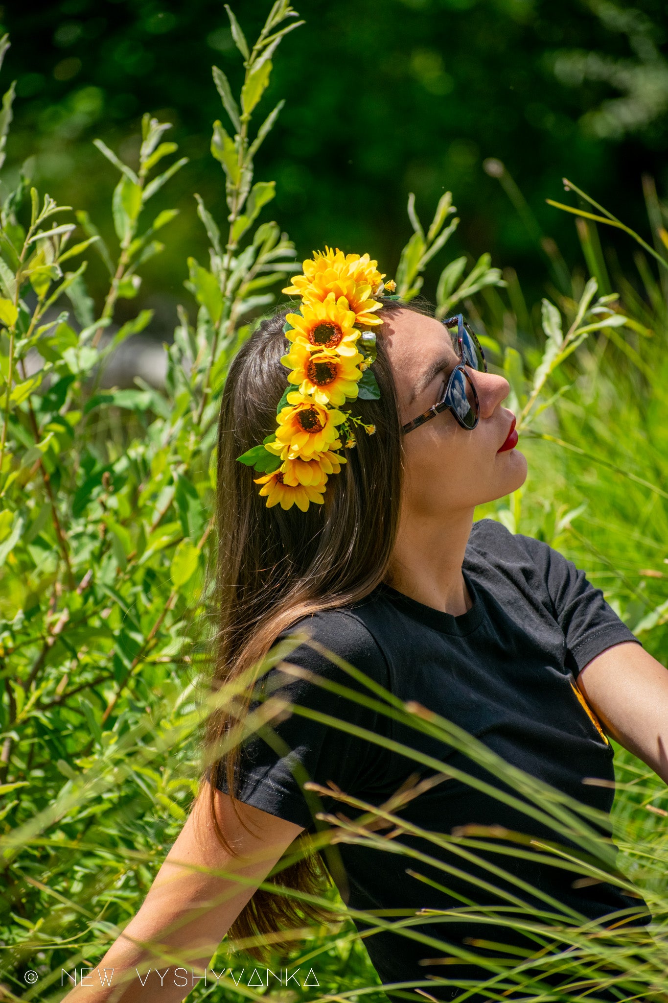 Sunflower Flower Crown Ukrainian Vinok