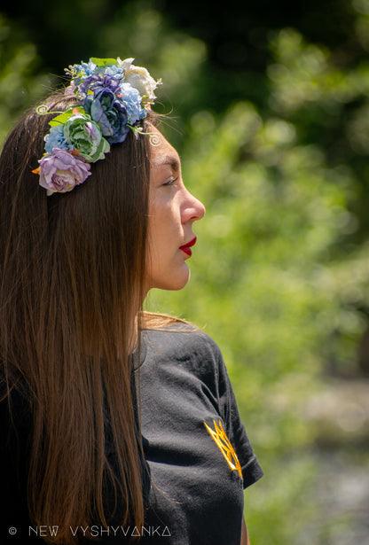 Elegant Flower Crown Ukrainian Vinok
