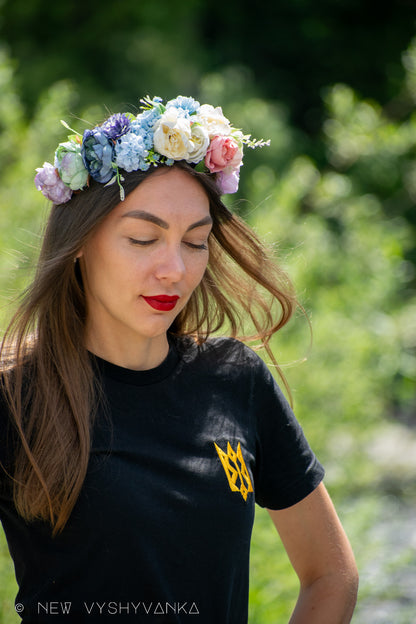 Elegant Flower Crown Ukrainian Vinok