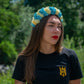 Blue and Yellow Flower Crown Ukrainian Vinok