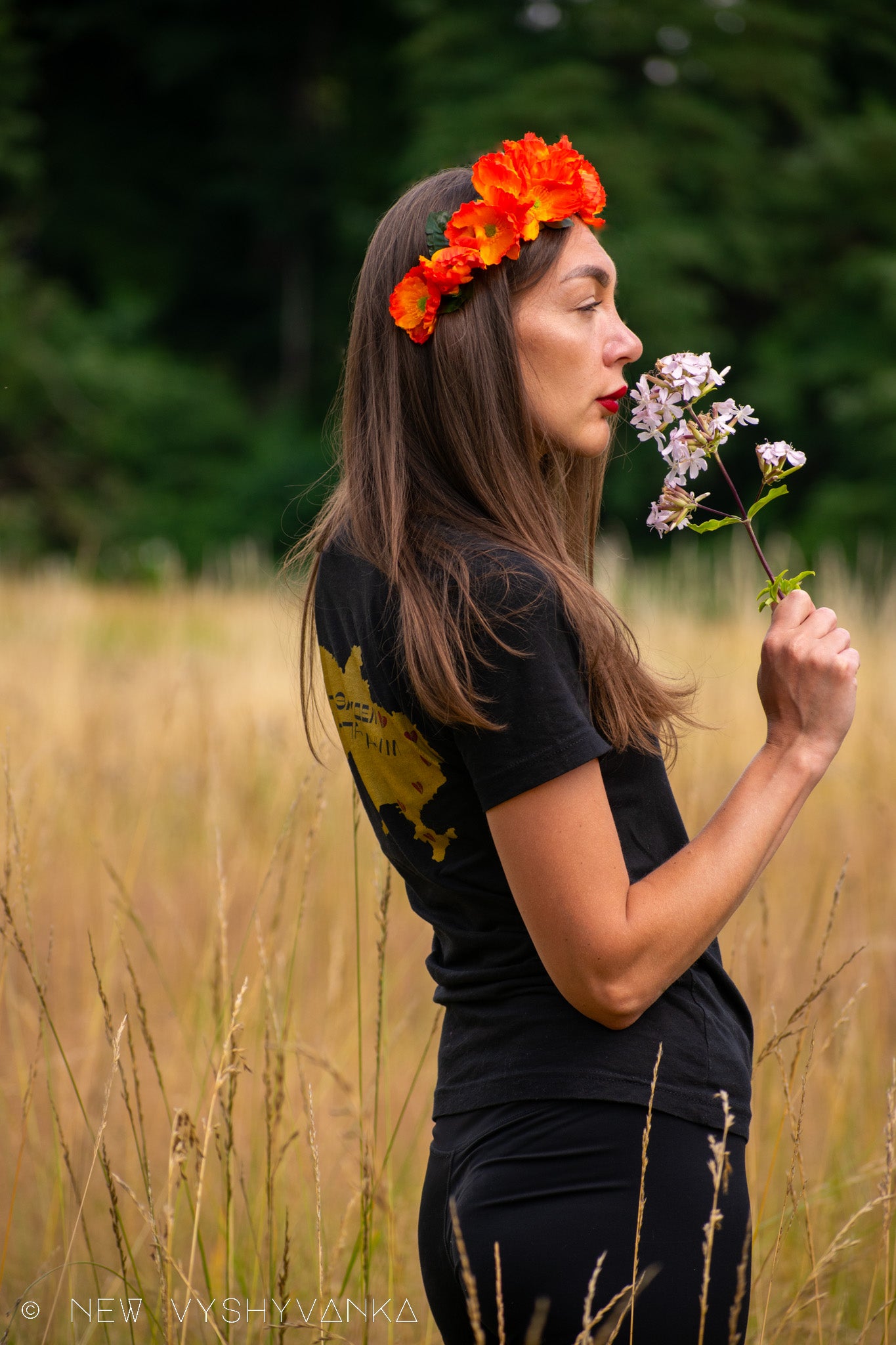 Poppy Flower Crown Ukrainian Vinok