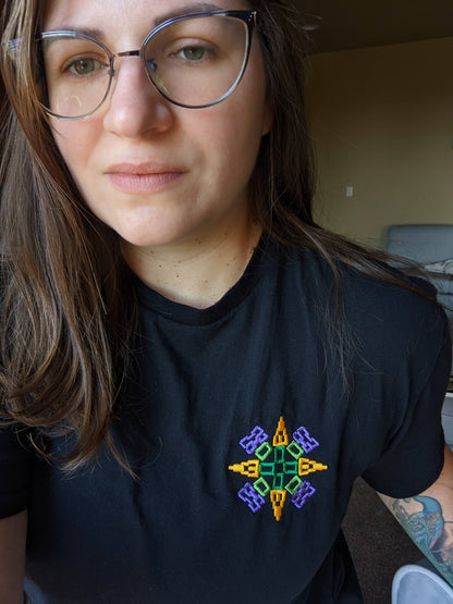 Odesa Embroidered Short-Sleeve T-Shirt