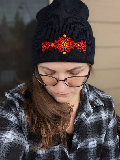 Fuck the Patriarchy Cuffed Beanie