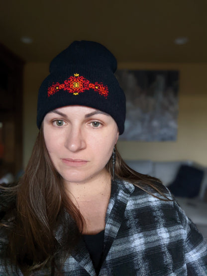 Fuck the Patriarchy Cuffed Beanie