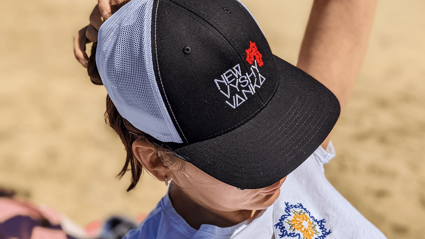 New Vyshyvanka Logo Trucker Cap