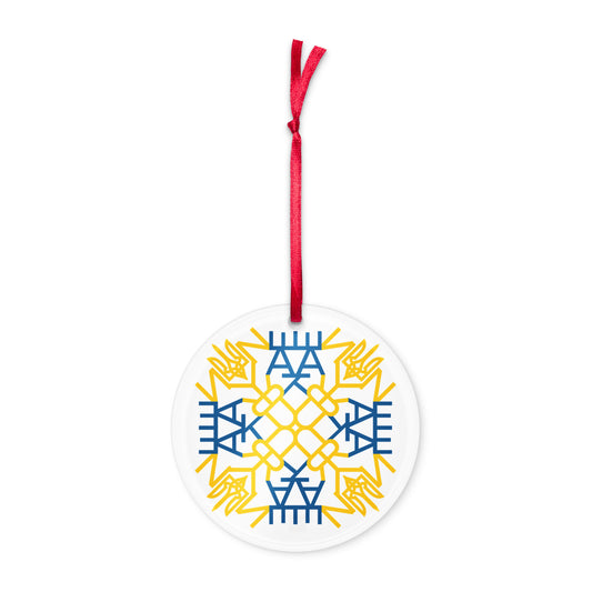 Ukraine Acrylic ornament