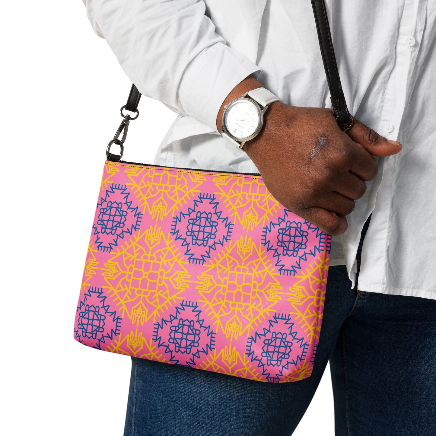 Ukraine Pattern Printed Crossbody bag