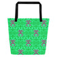 F##k P#t!n All-Over Print Large Tote Bag with Pocket