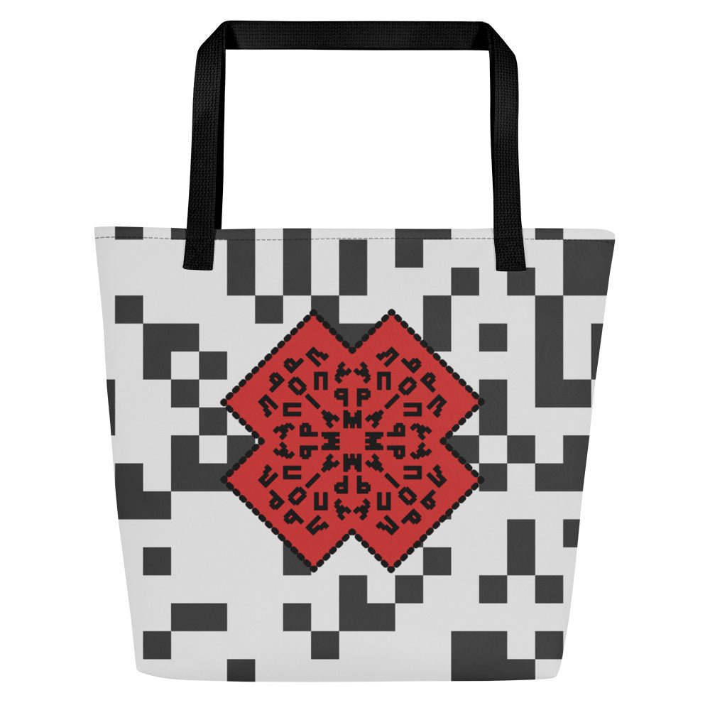 Mariupol All-Over Print Large Tote Bag with Pocket