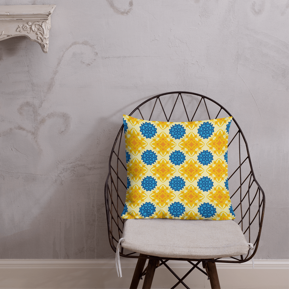Slava Ukrayini Printed Premium Pillow
