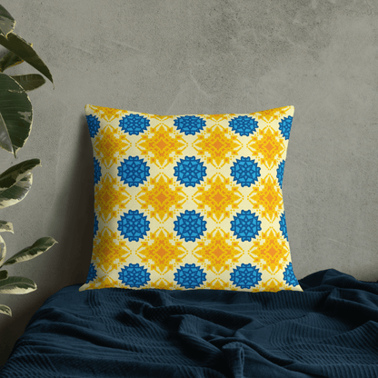 Slava Ukrayini Printed Premium Pillow