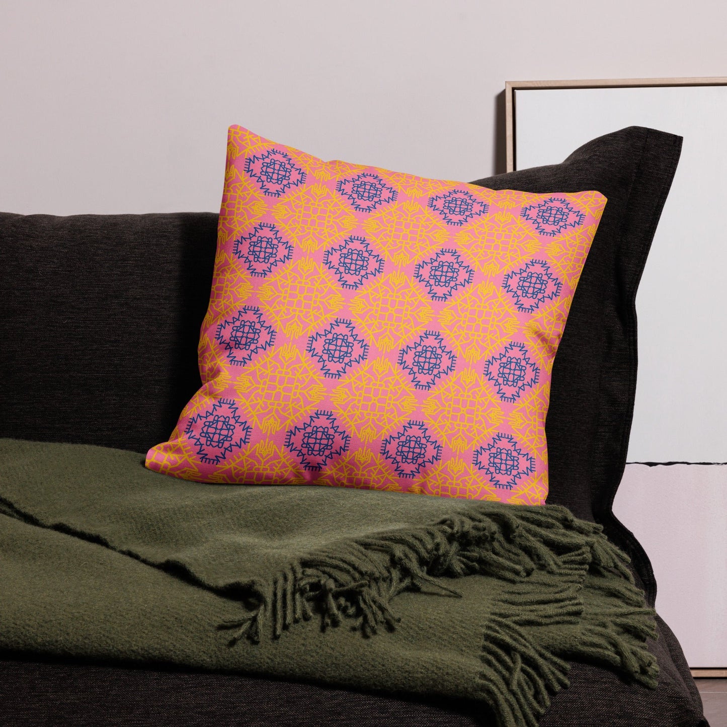 Ukraine Print Premium Pillow