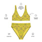 Vil'na Ukrayina (Free Ukraine) Recycled high-waisted bikini