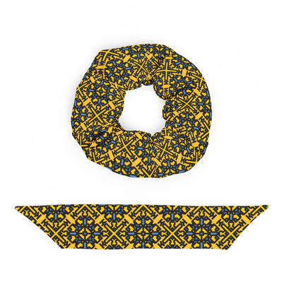 Fuck Trump Print Recycled Scrunchie