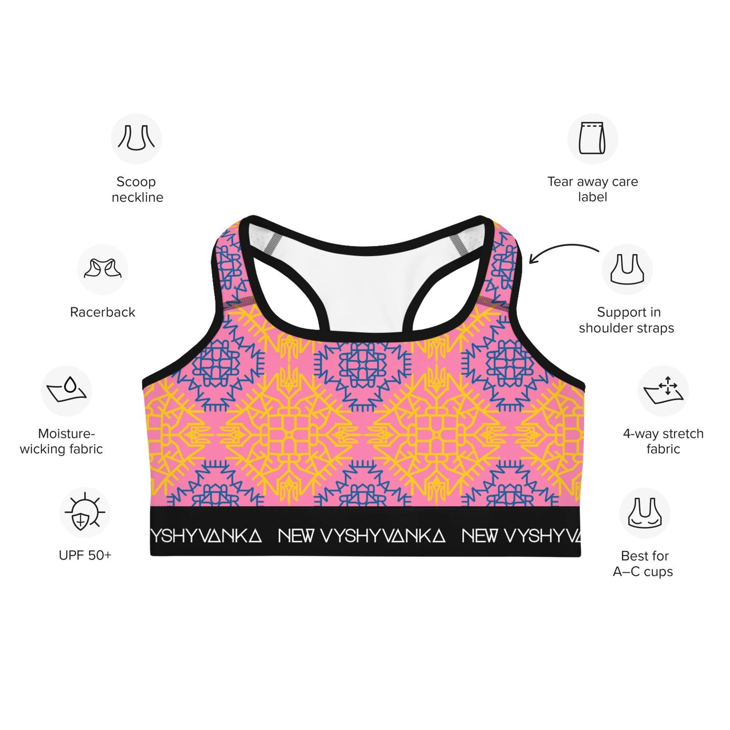 Ukraine Sports bra