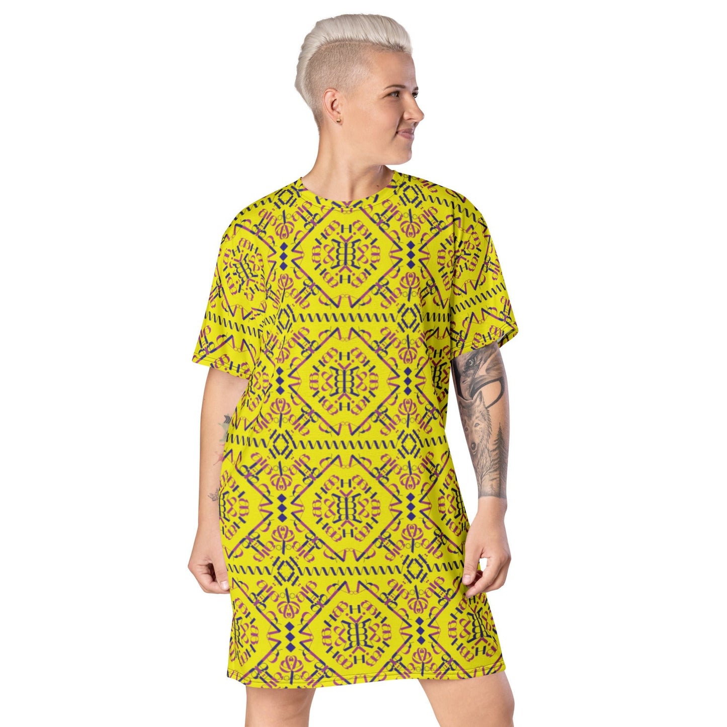 Vilʹna Ukrayina (Free Ukraine) T-Shirt Dress